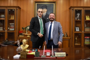 Başkan Turan’dan Erdal Beşikçioğlu’na Ziyaret