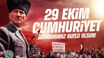 29 Ekim Cumhuriyet Bayramımız Kutlu Olsun!
