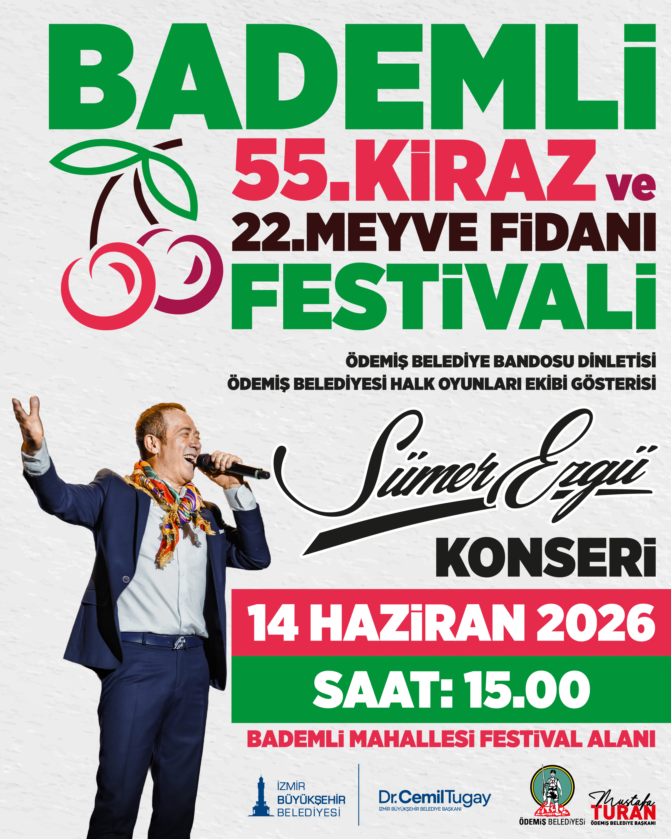 BADEMLİ 55.KİRAZ VE 22.MEYVE FİDANI FESTİVALİ